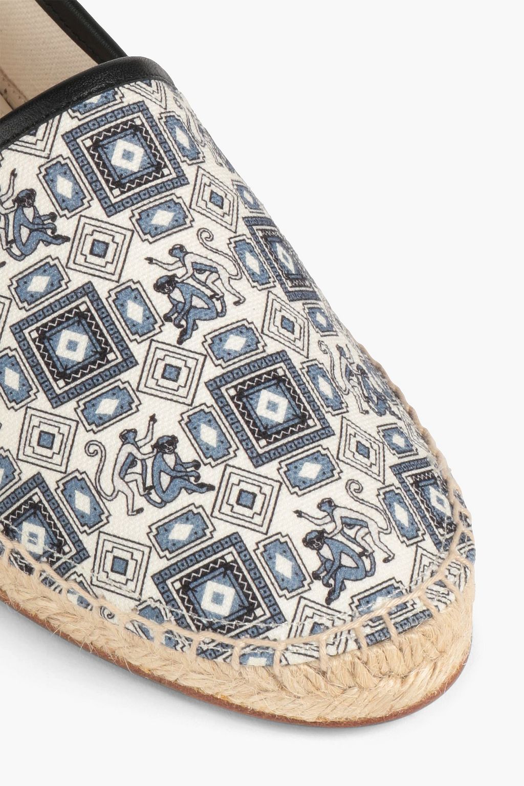 DOLCE & GABBANA Printed canvas espadrilles