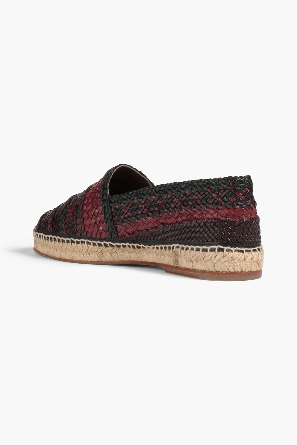 DOLCE&GABBANA Braided leather espadrilles