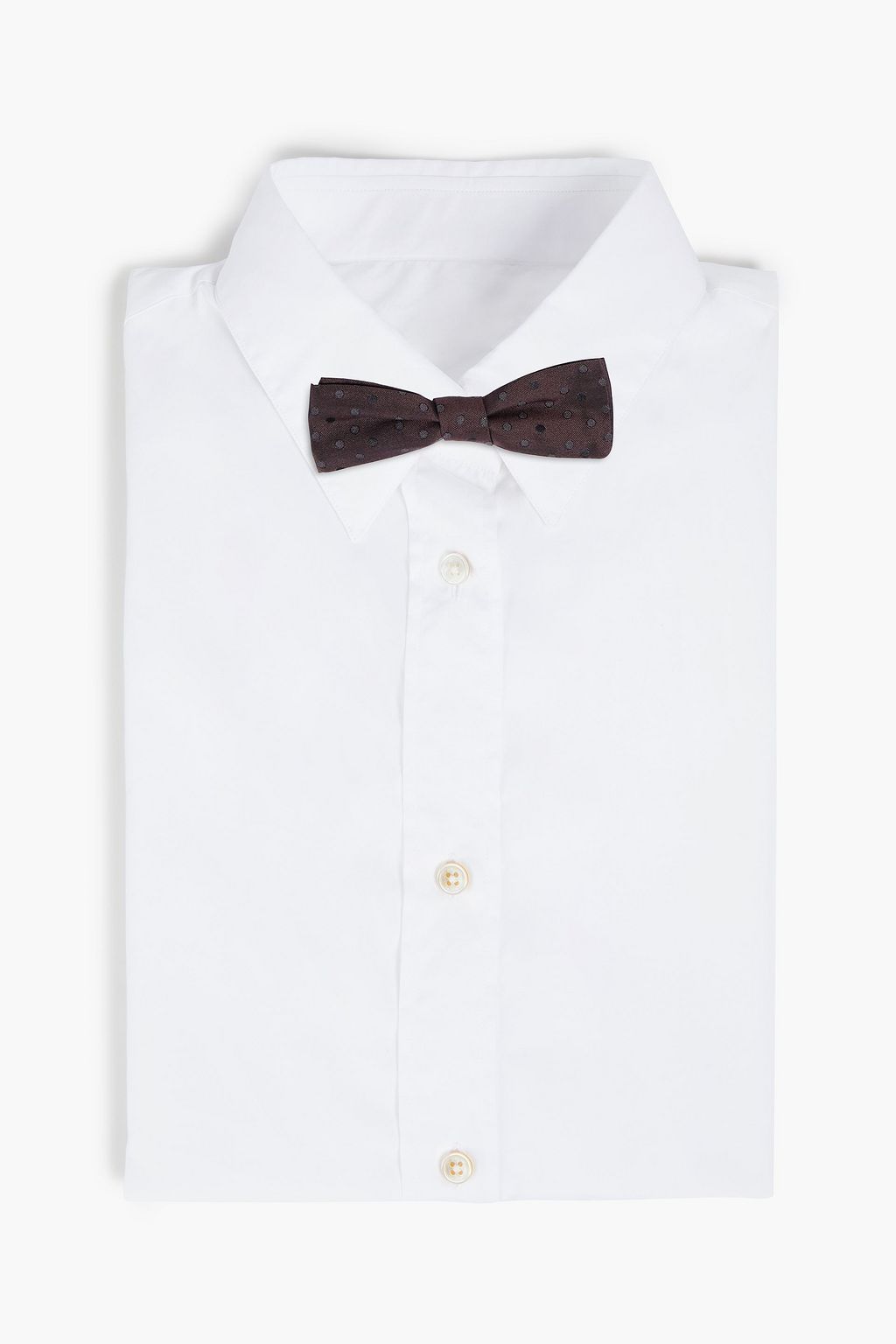 DOLCE & GABBANA Polka-dot silk-twill bow tie