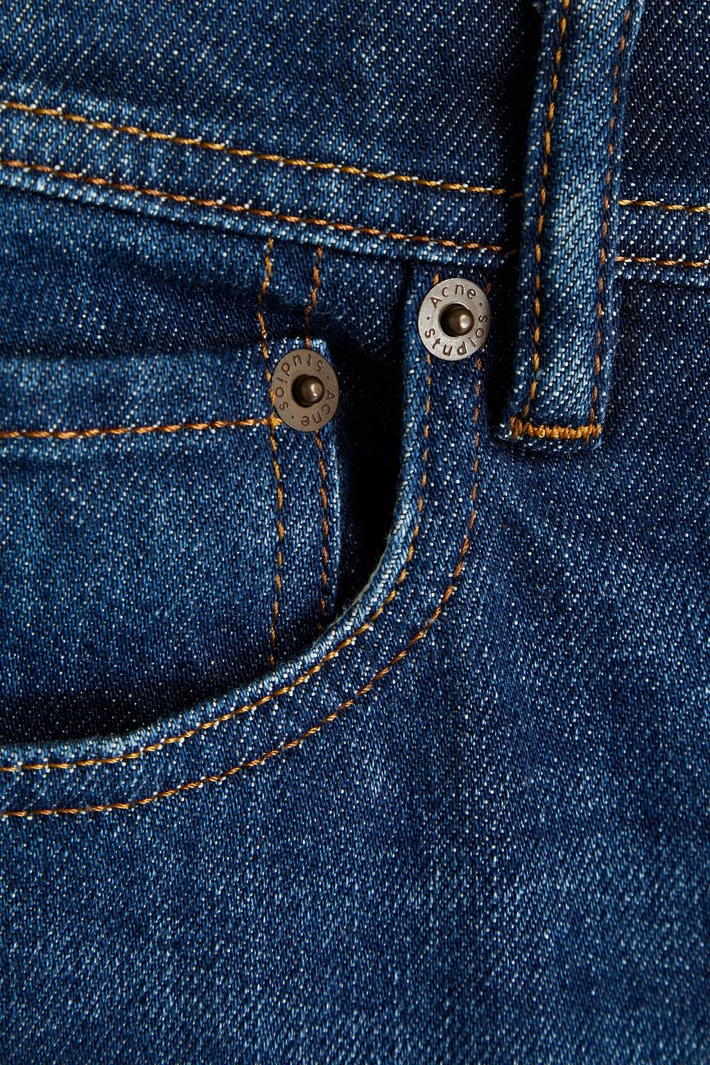 ACNE STUDIOS Jeans mit schmalem Bein aus ausgewaschenem Denim