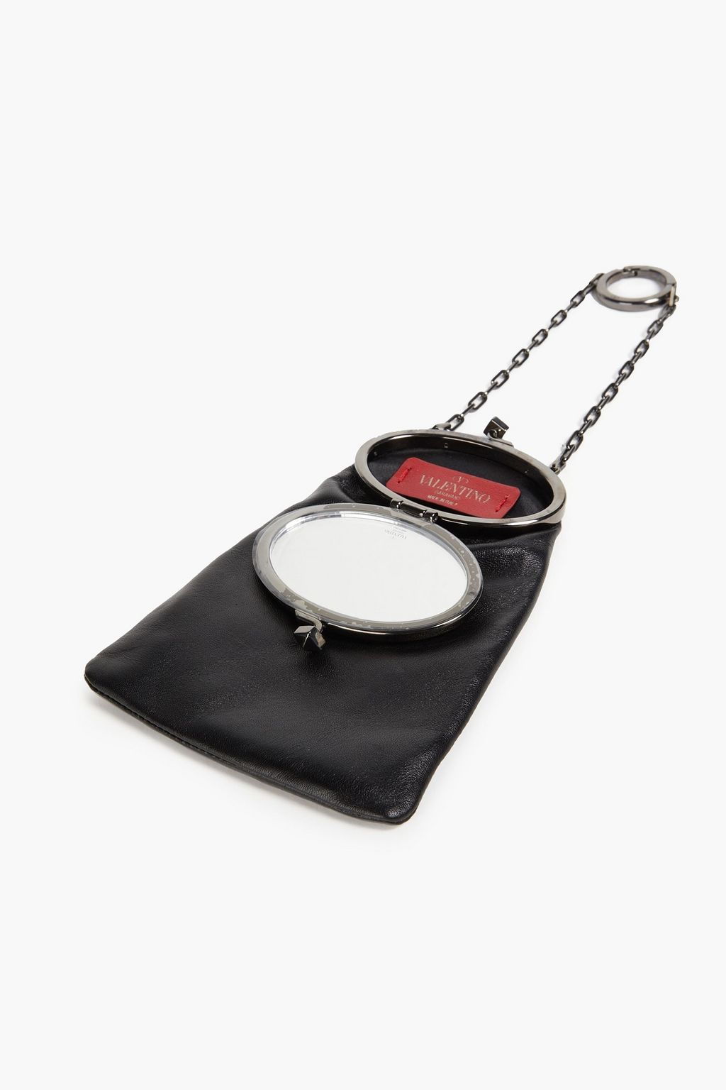 VALENTINO GARAVANI Studded leather bag charm