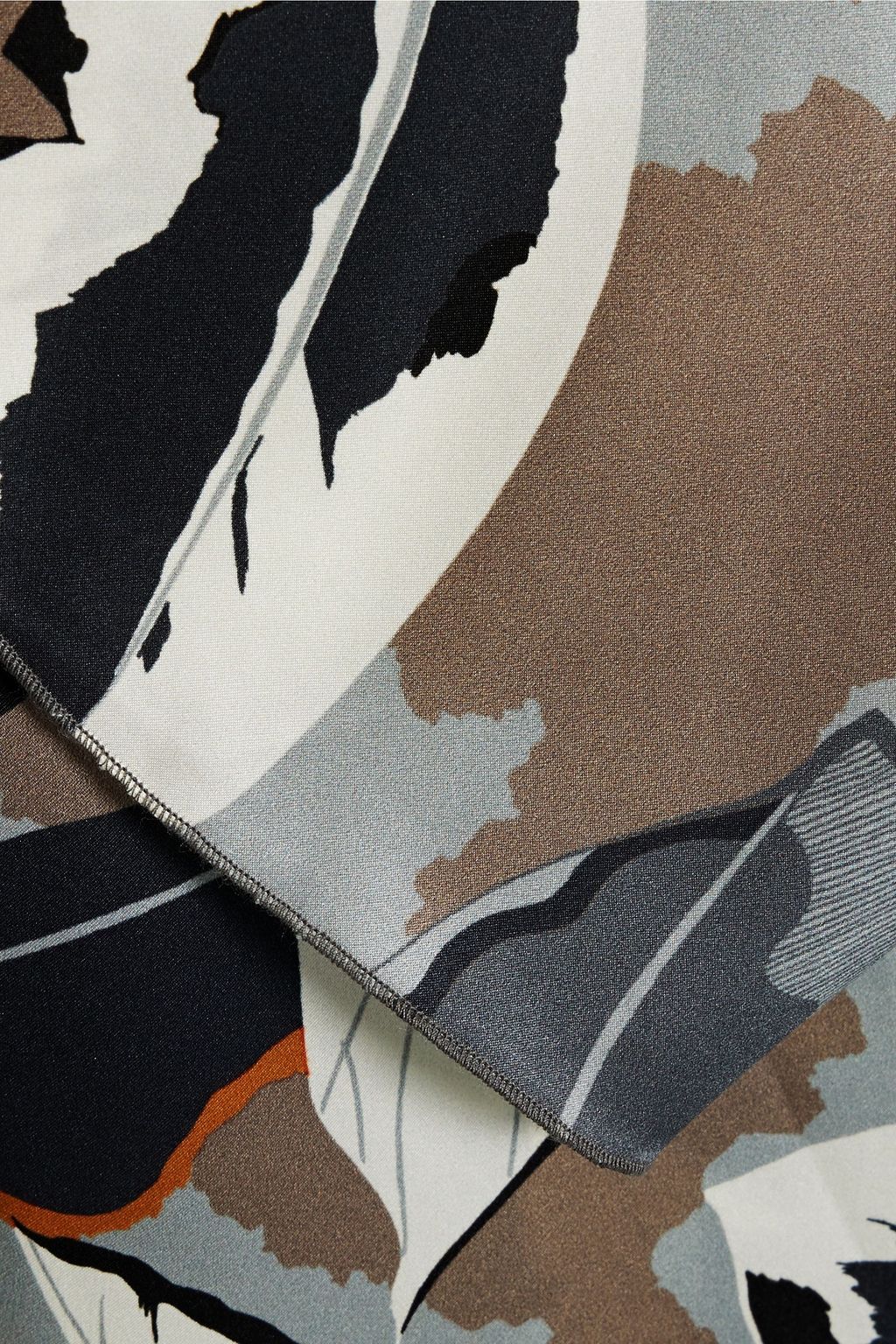 FABIANA FILIPPI Printed silk-satin kimono