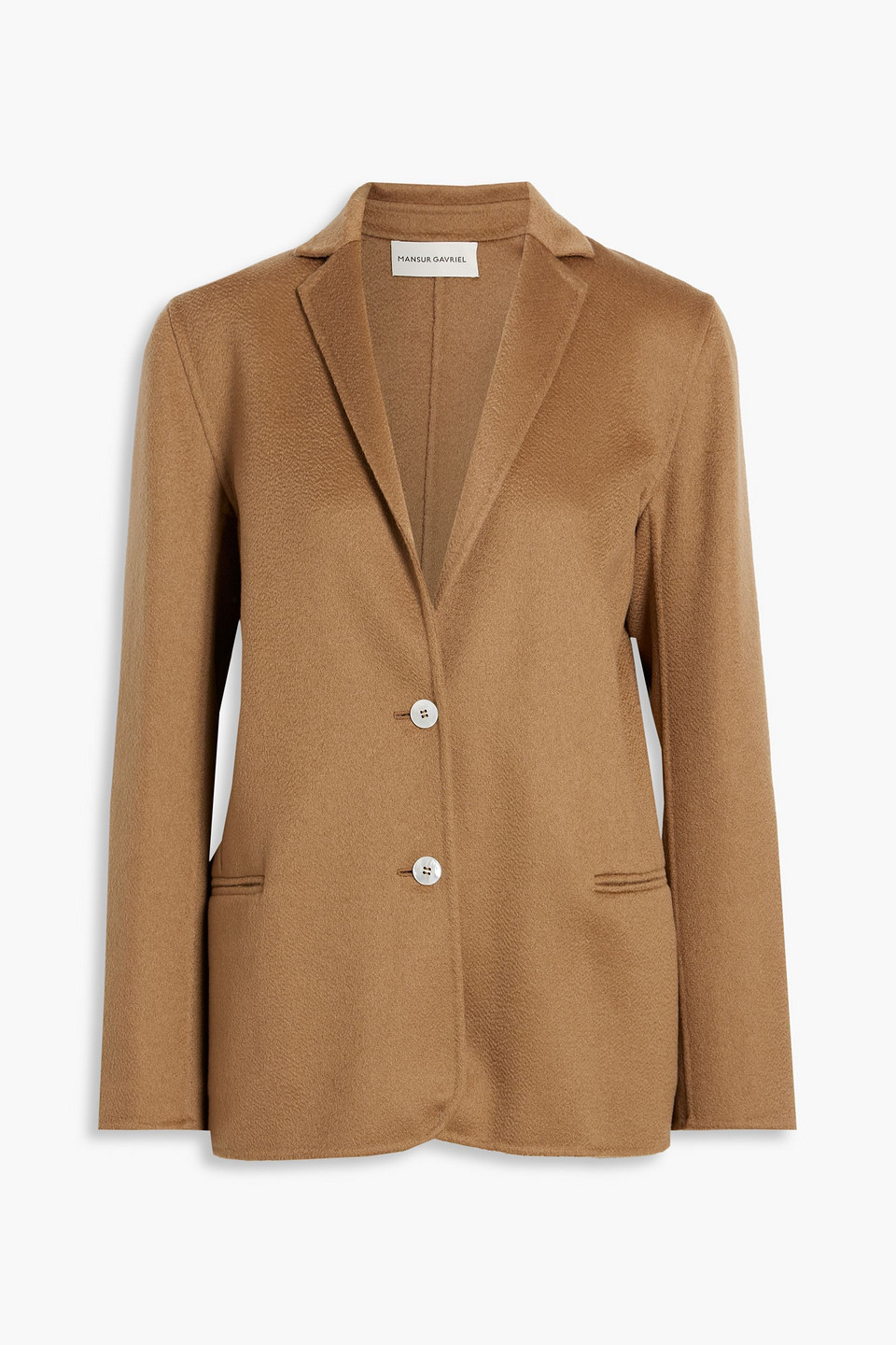 Mansur Gavriel Cashmere-felt blazer