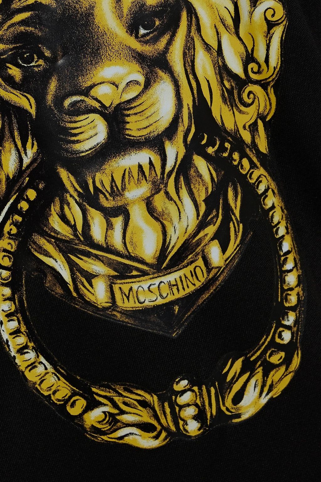 MOSCHINO Printed tech-jersey hoodie