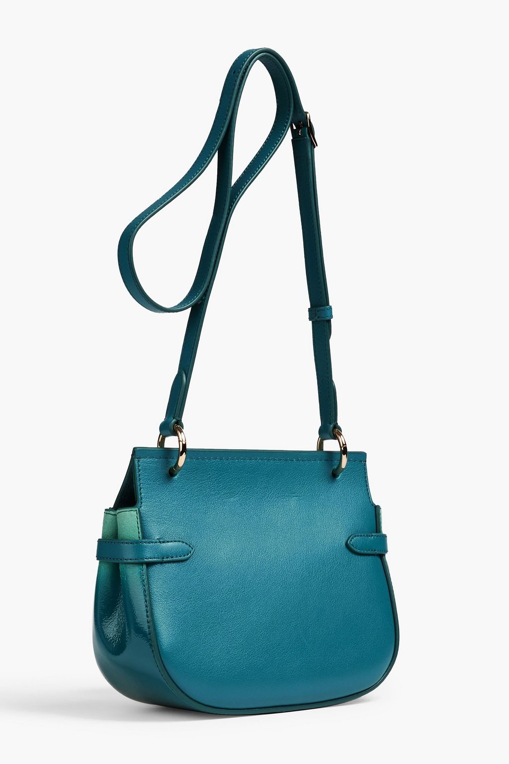 MULBERRY Amberley dégradé smooth and patent-leather shoulder bag