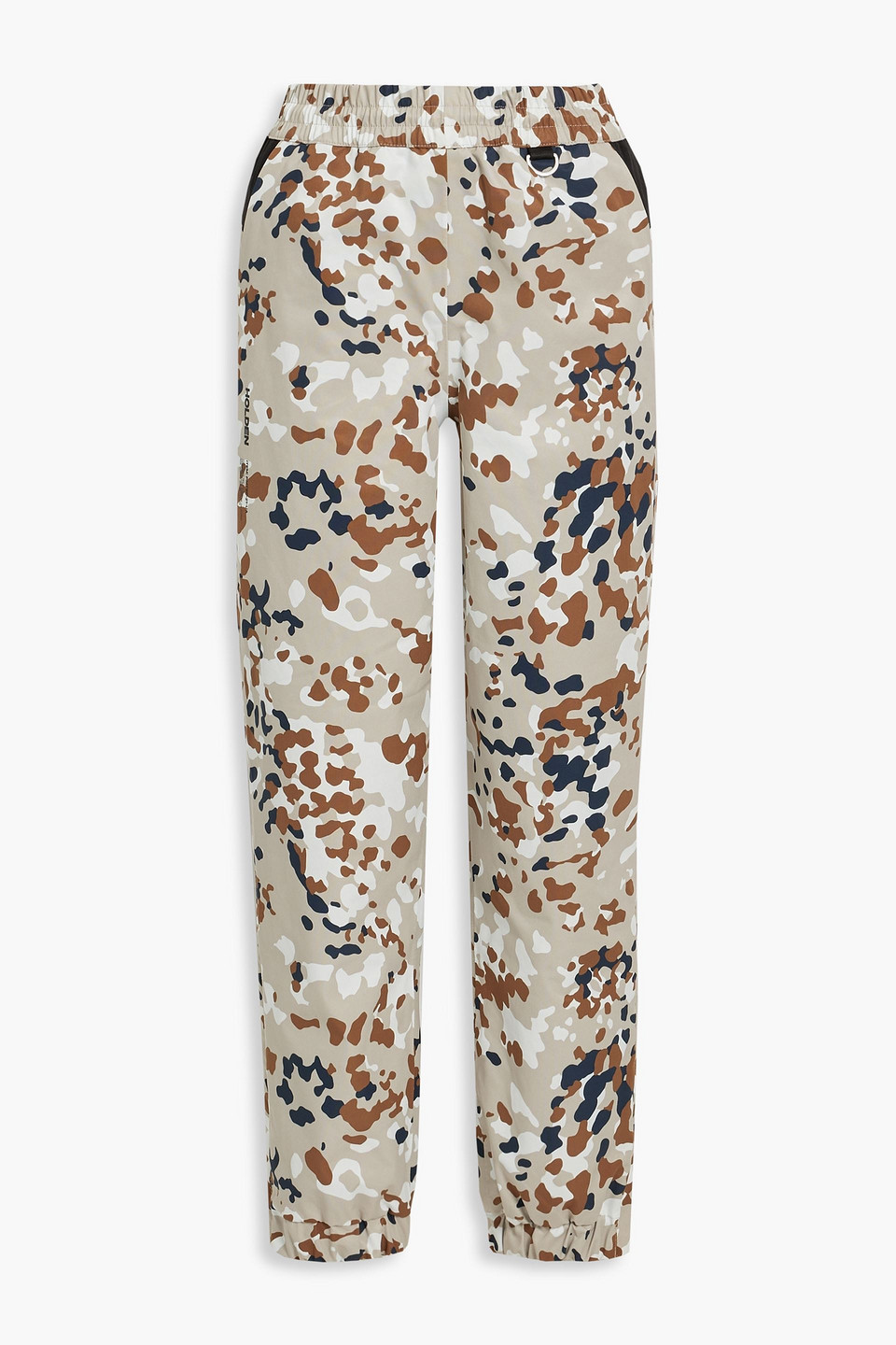 Alpine camouflage-print ski pants