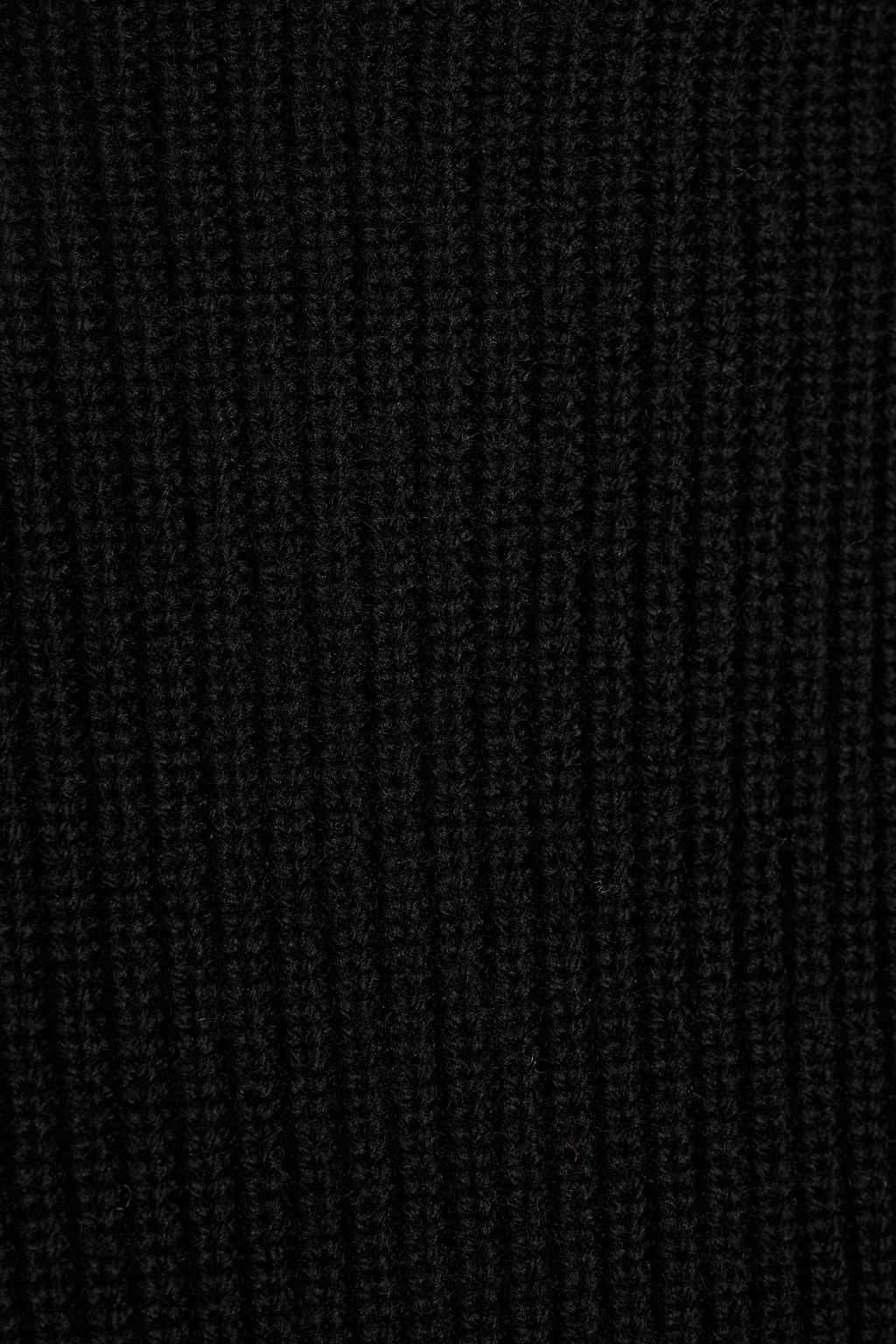 REDVALENTINO Ribbed wool turtleneck sweater
