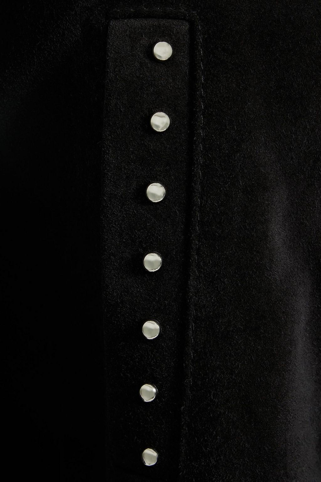 REDVALENTINO Studded suede jacket