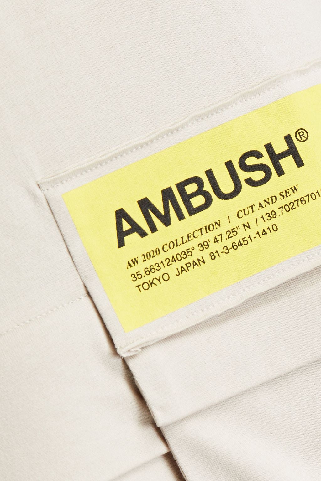 AMBUSH Printed cotton-jersey T-shirt