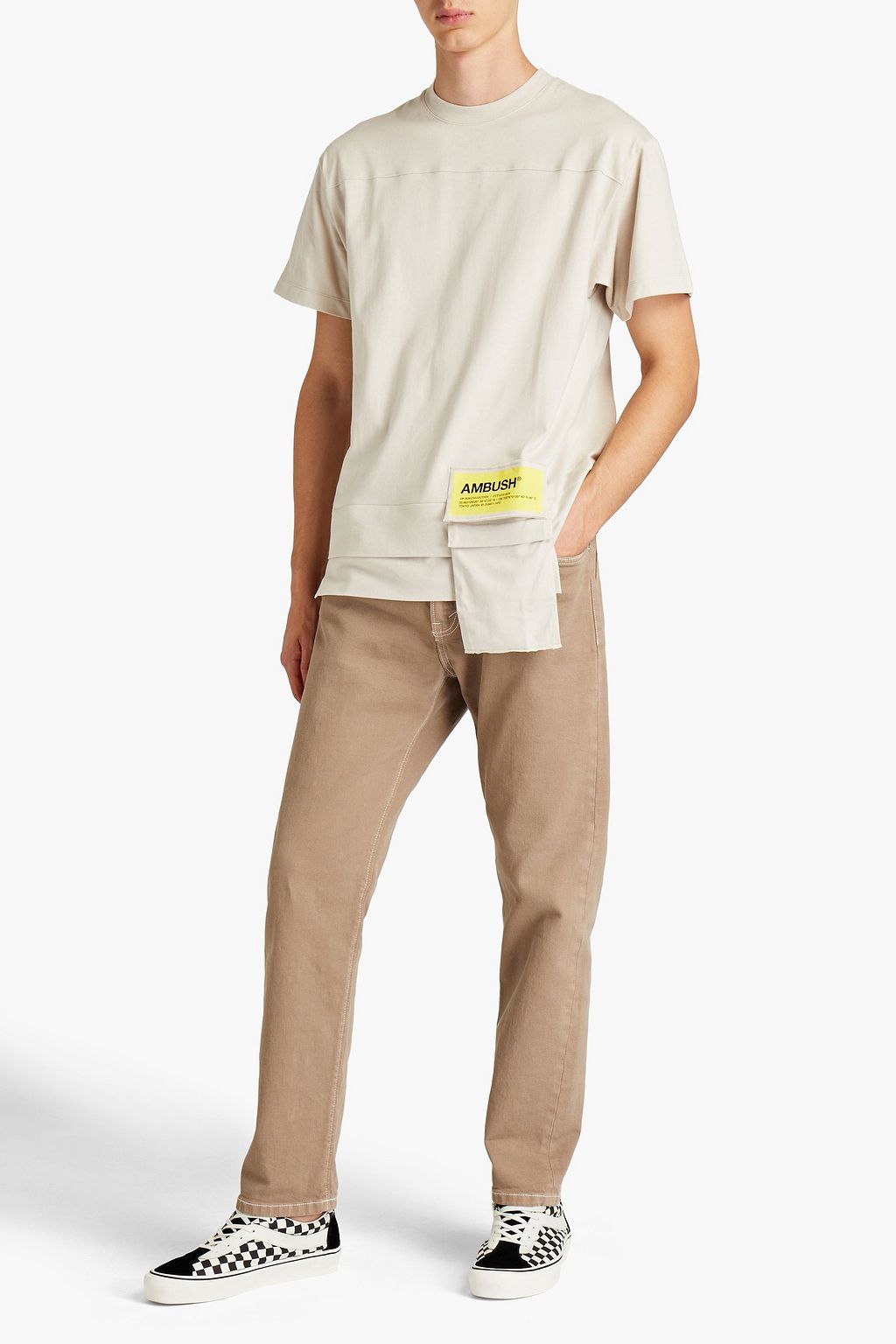 AMBUSH Printed cotton-jersey T-shirt