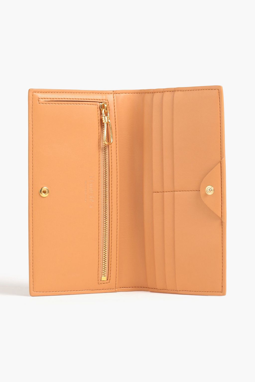 NANUSHKA Logoembossed faux leather wallet THE