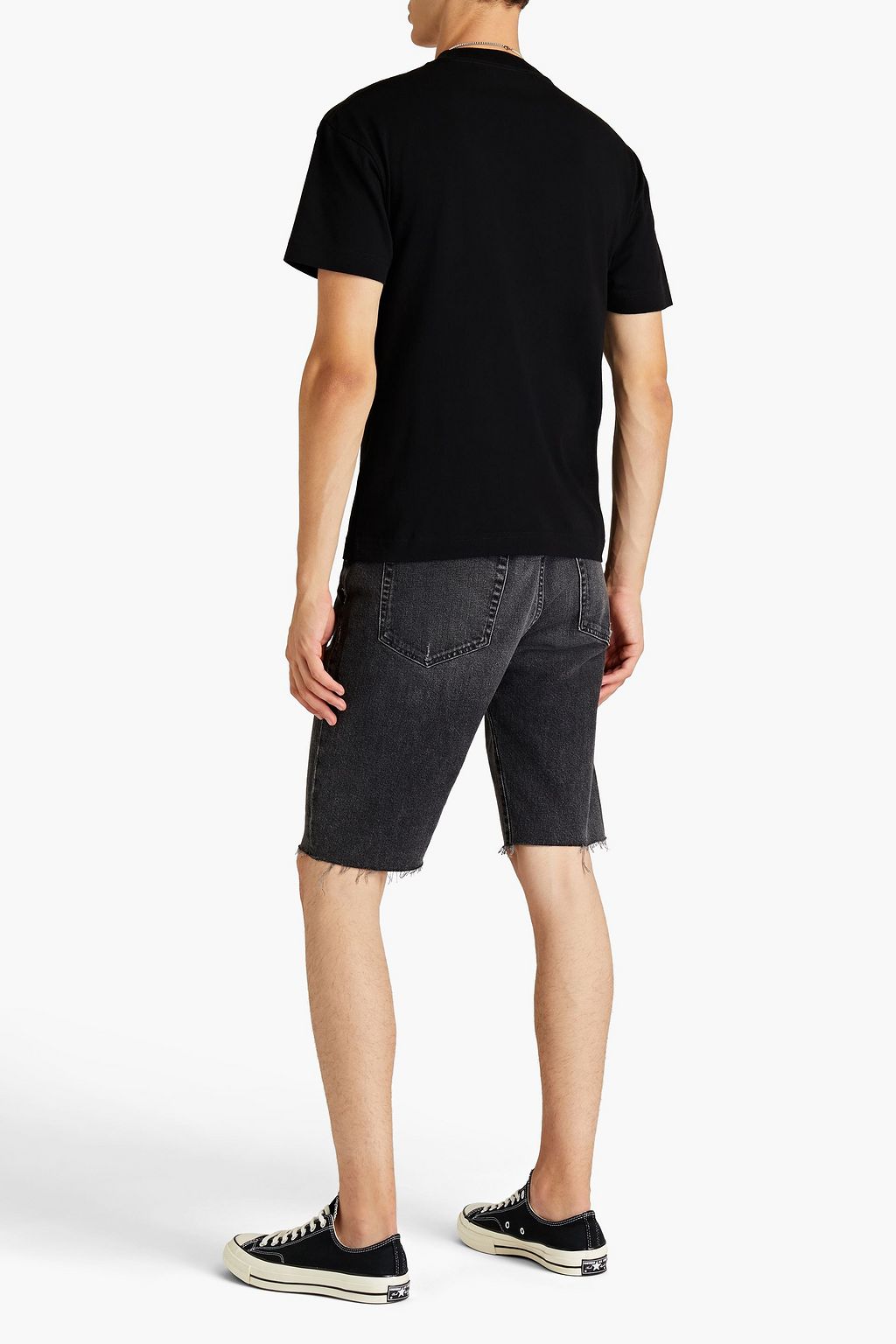 PALM ANGELS Printed cotton-jersey T-shirt