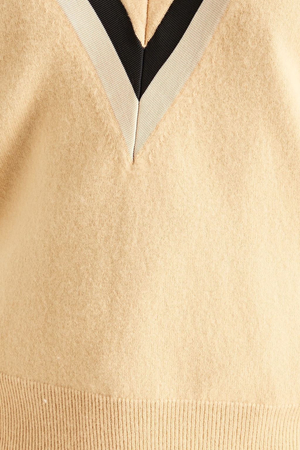 SANDRO Wool and cashmere-blend sweater