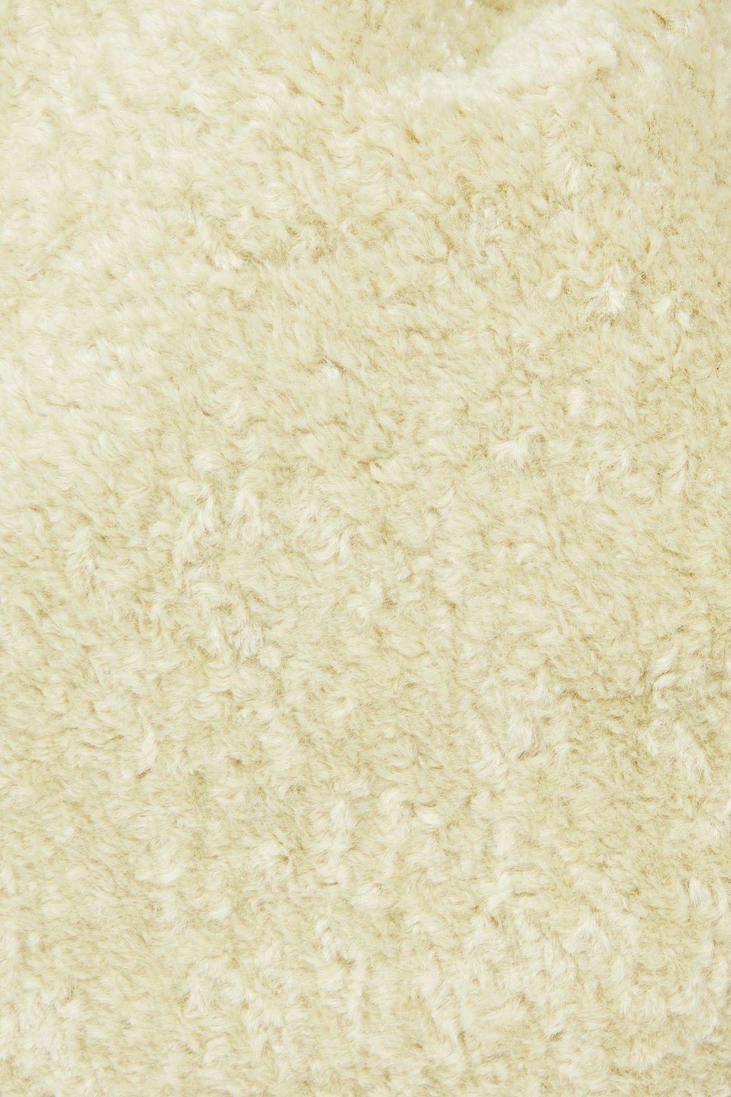 NANUSHKA Gathered faux fur tote