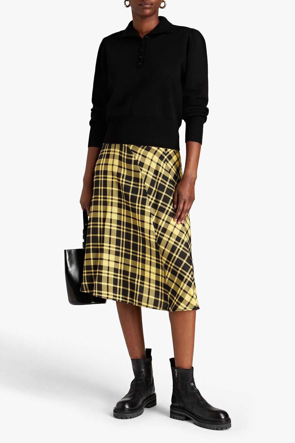 The Nero Ribbed Turtleneck main image 1