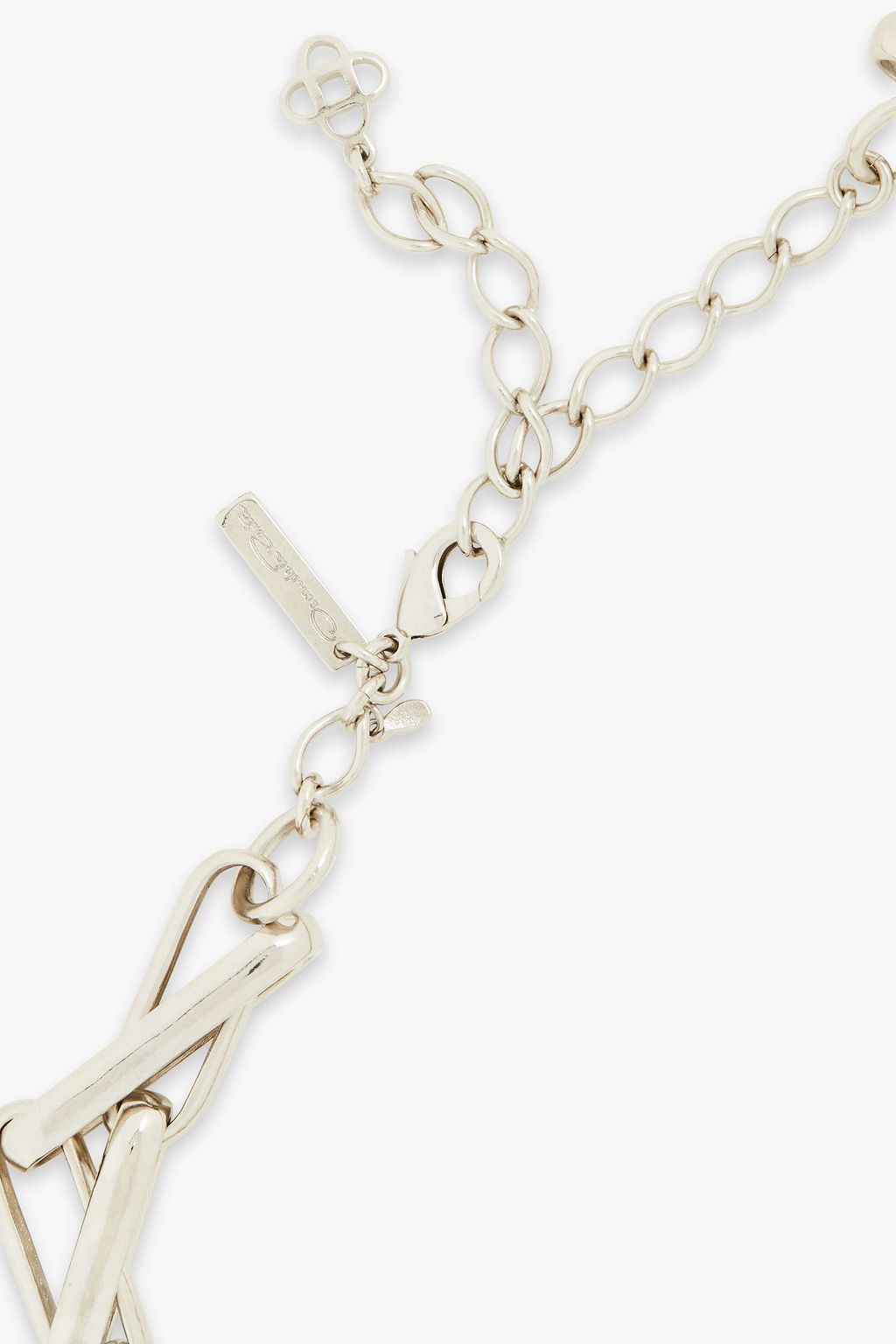 OSCAR DE LA RENTA Silver-tone necklace