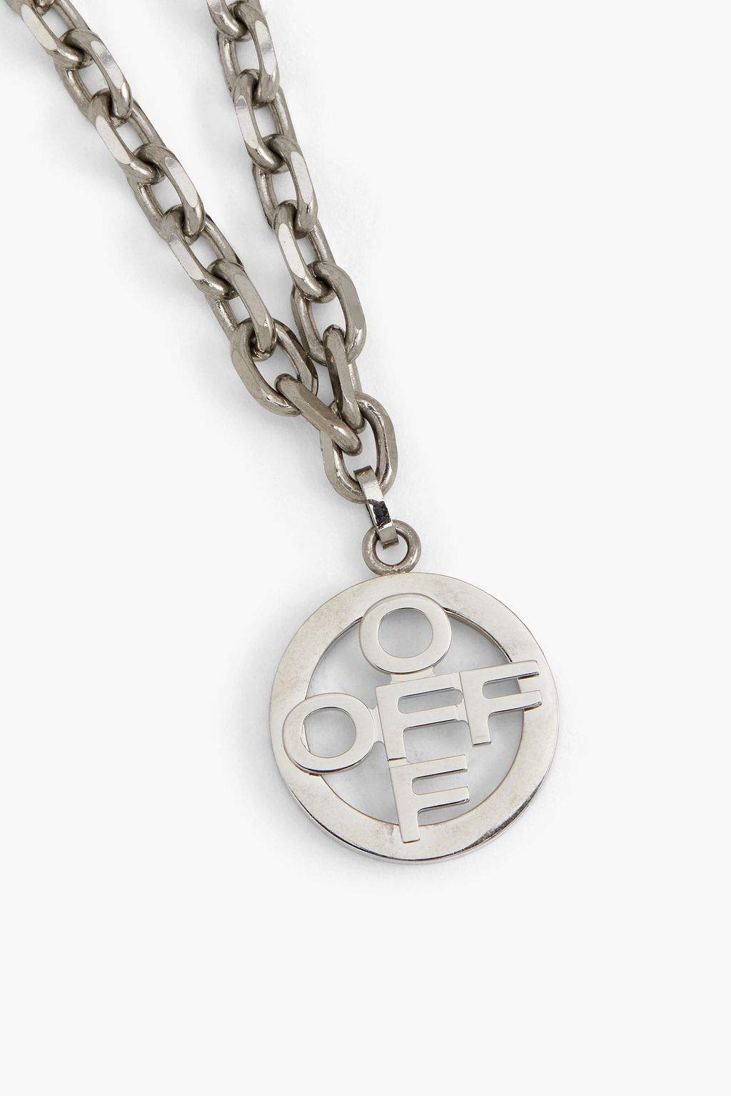 OFF-WHITE™ Silberfarbene Kette