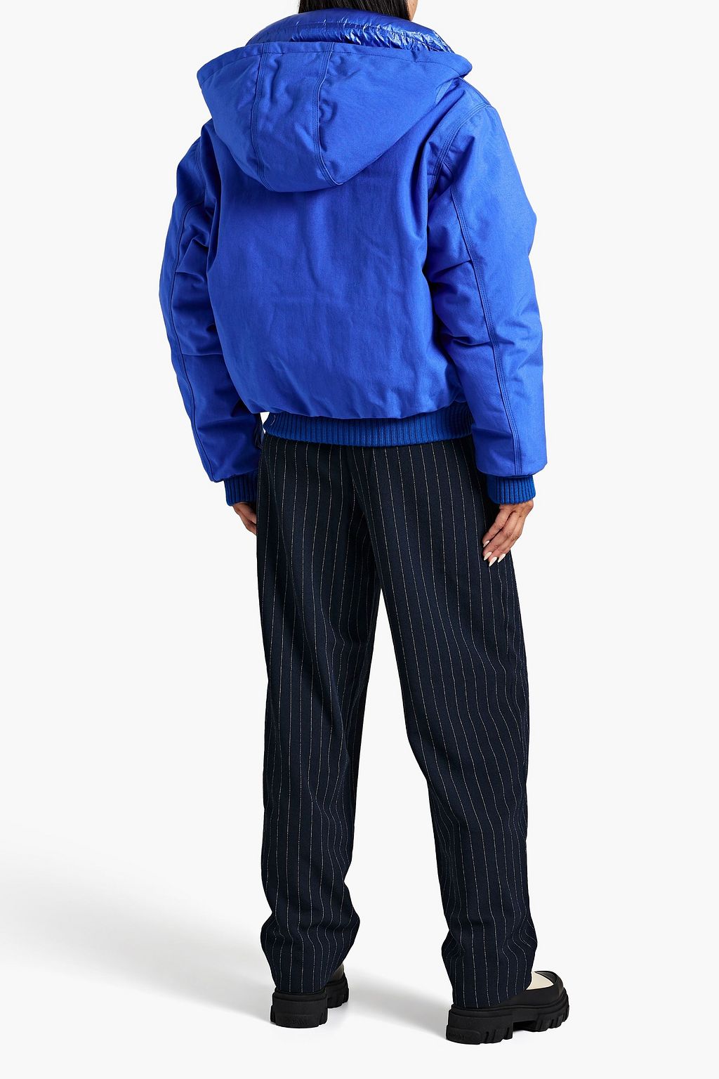 BRUMAL Shell hooded down jacket