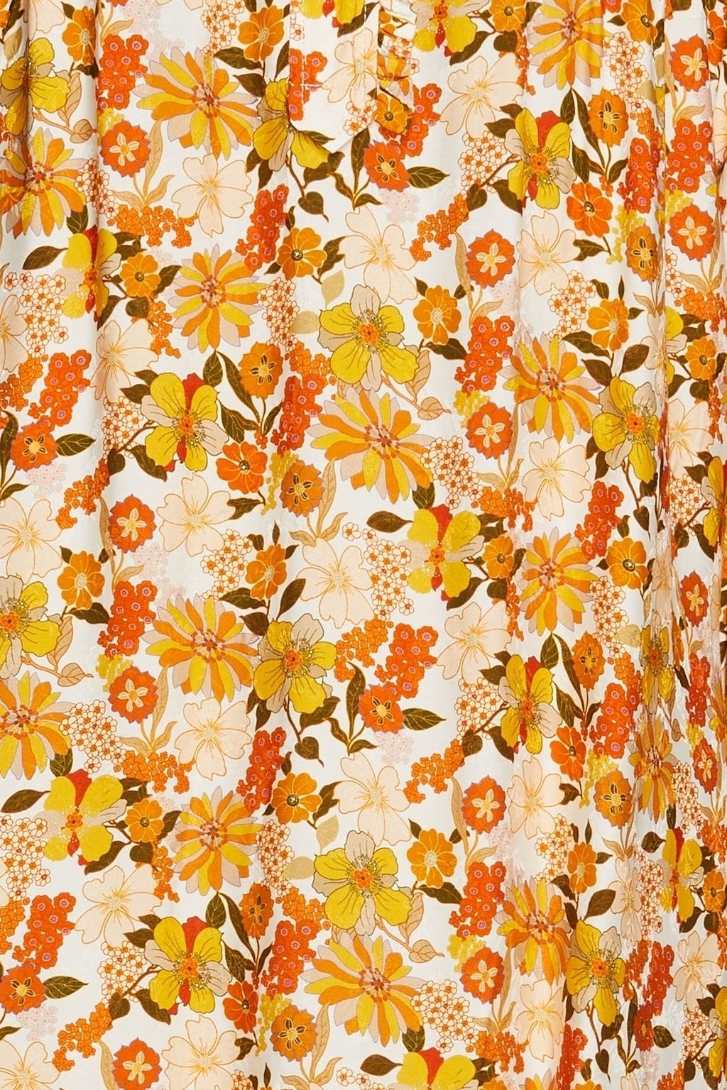 SANDRO Minikleid aus Jacquard mit floralem Print und Biesen