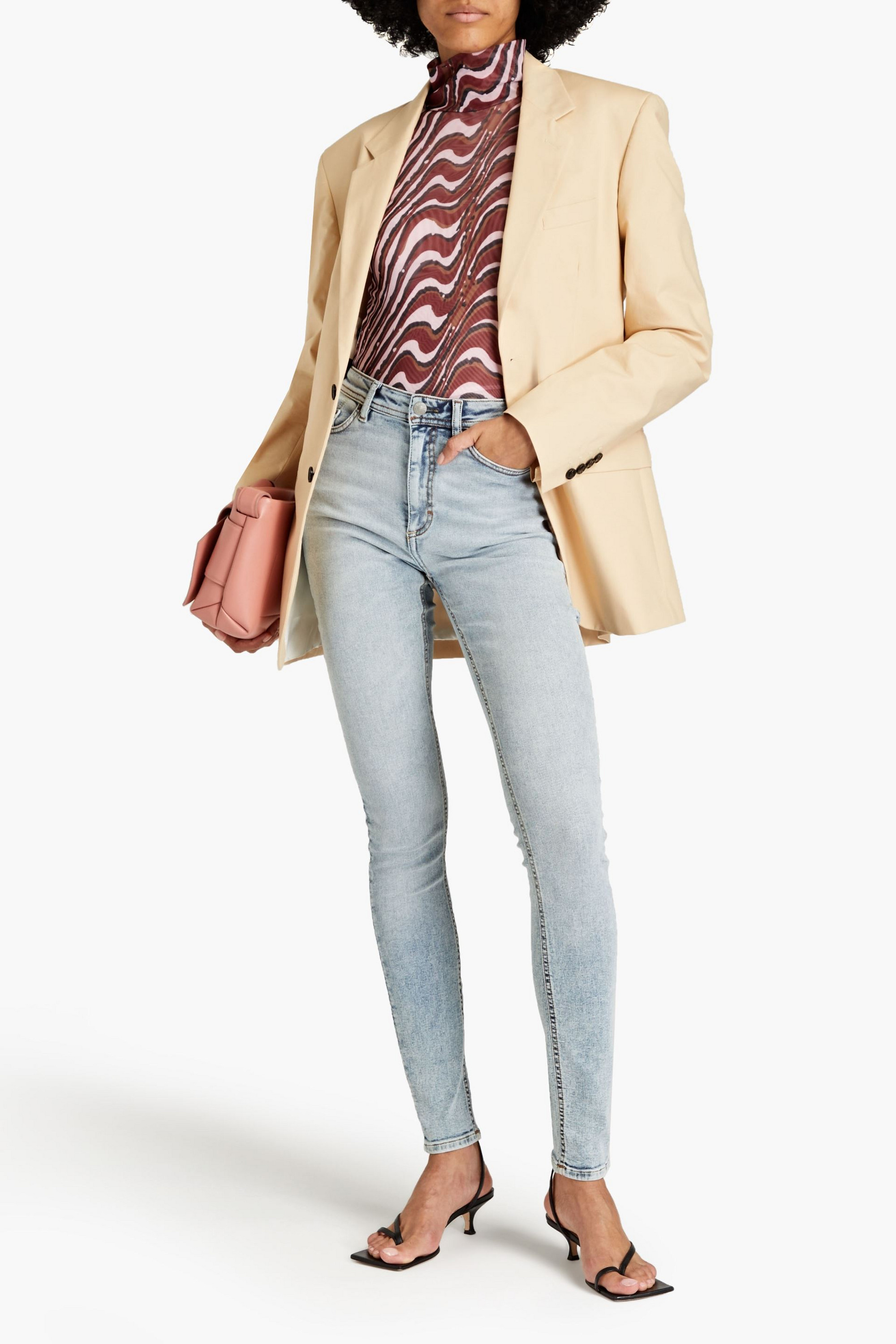 Acne Studios Peg high-rise skinny jeans