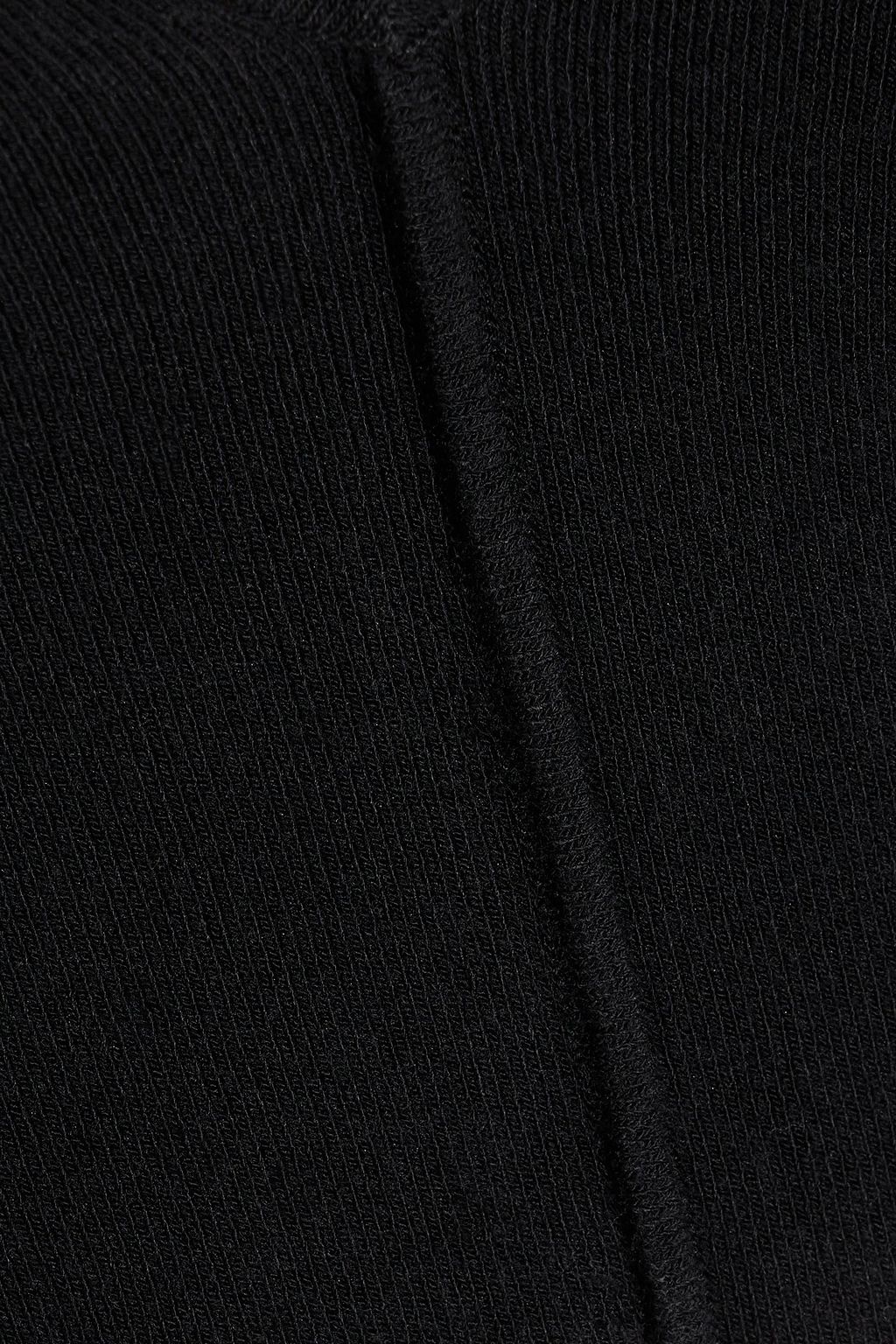 HELMUT LANG Cropped stretch-knit tank