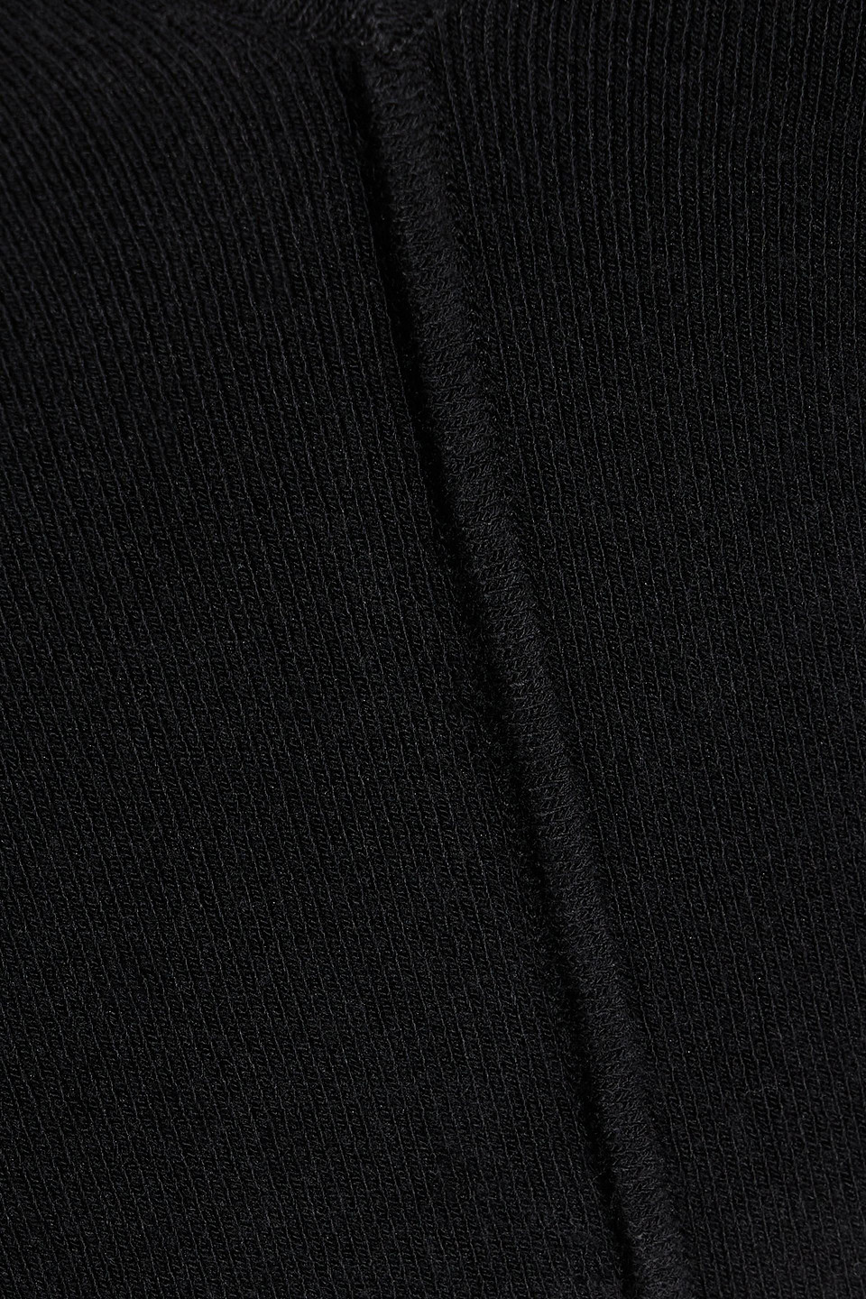 Helmut Lang Cropped Stretch-knit Tank In Black
