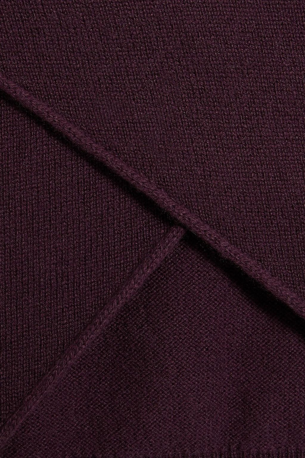FABIANA FILIPPI Wrap-effect draped cashmere sweater