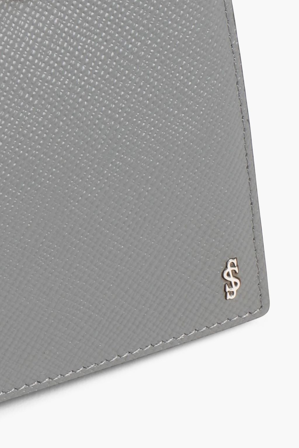 SERAPIAN Textured-leather wallet