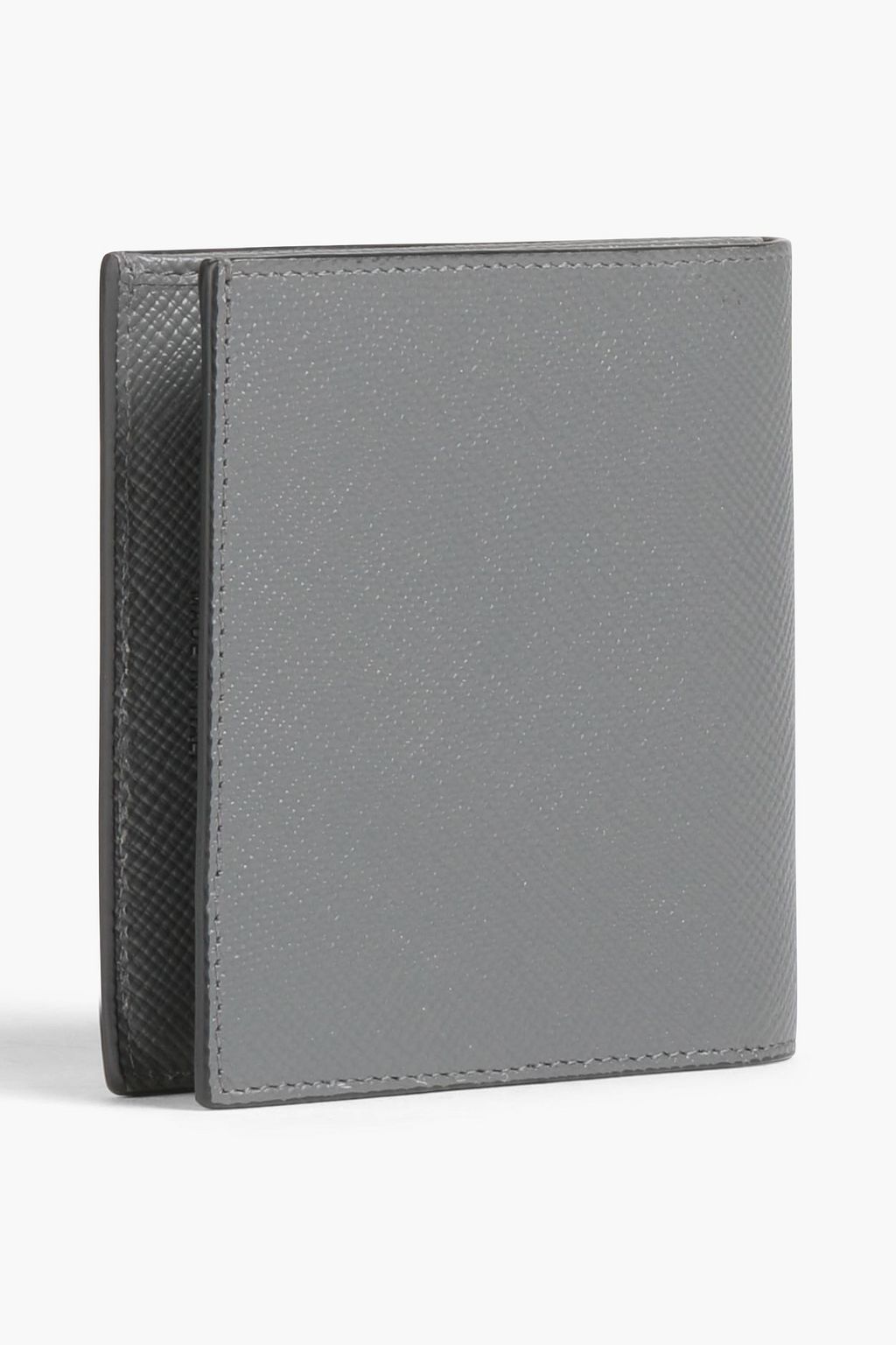SERAPIAN Textured-leather wallet