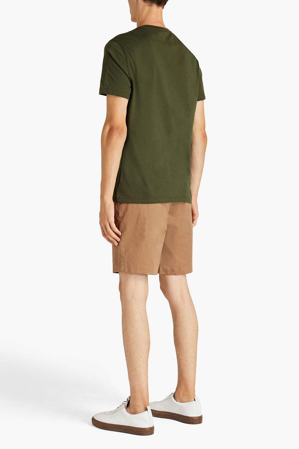 MICHAEL KORS Logo-appliquéd cotton-jersey T-shirt
