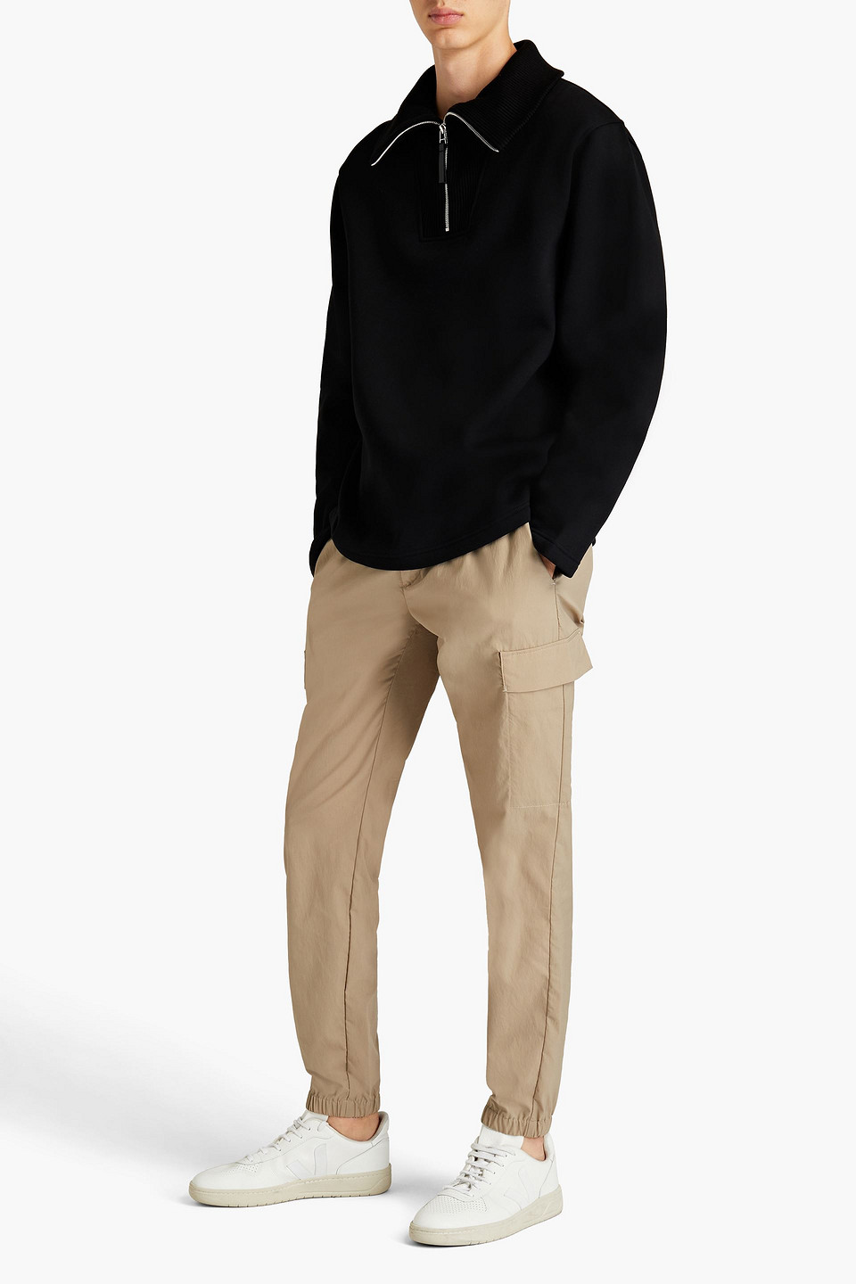 Theory Man Zaine Shell Cargo Trousers