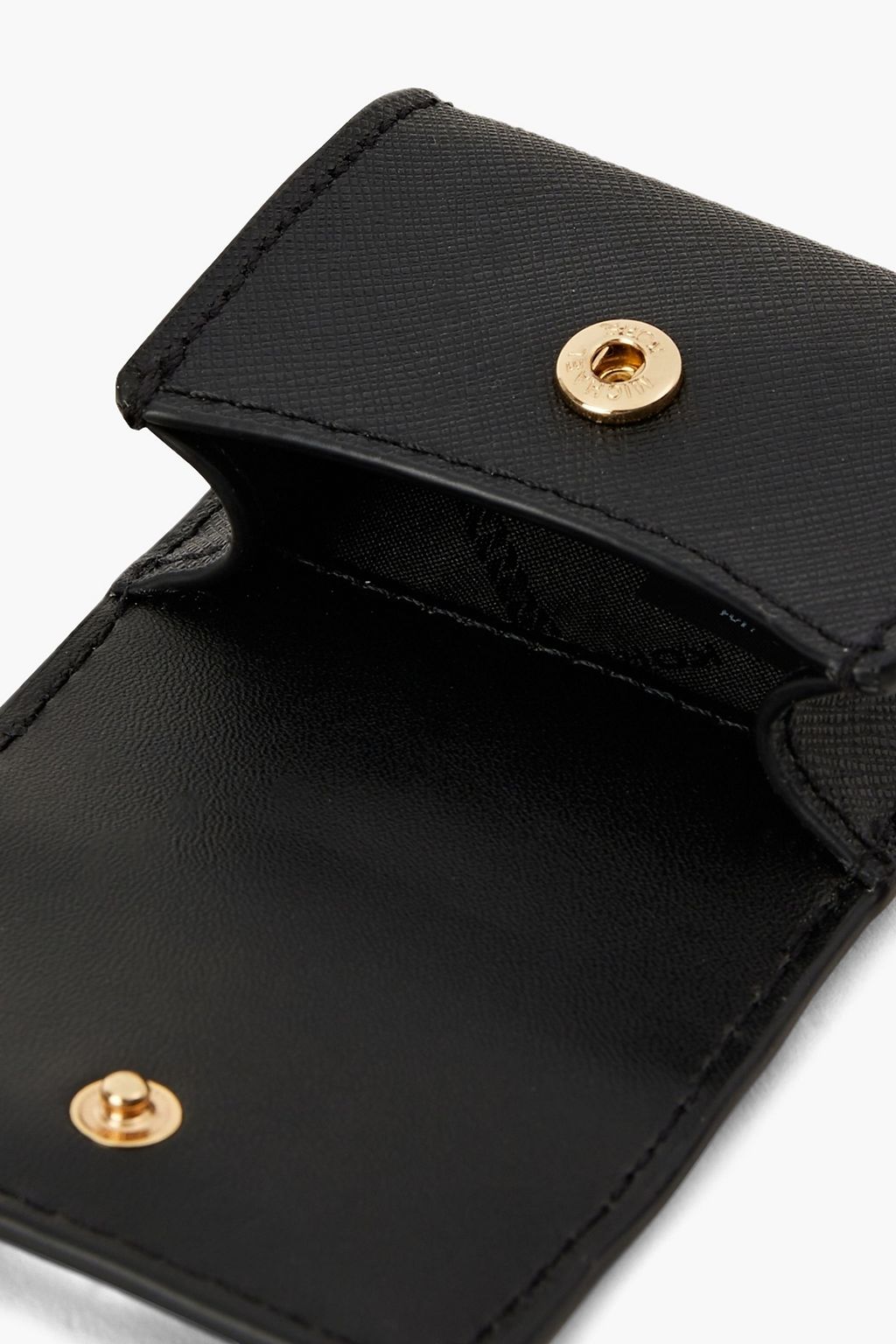 MICHAEL MICHAEL KORS Textured-leather AirPods case