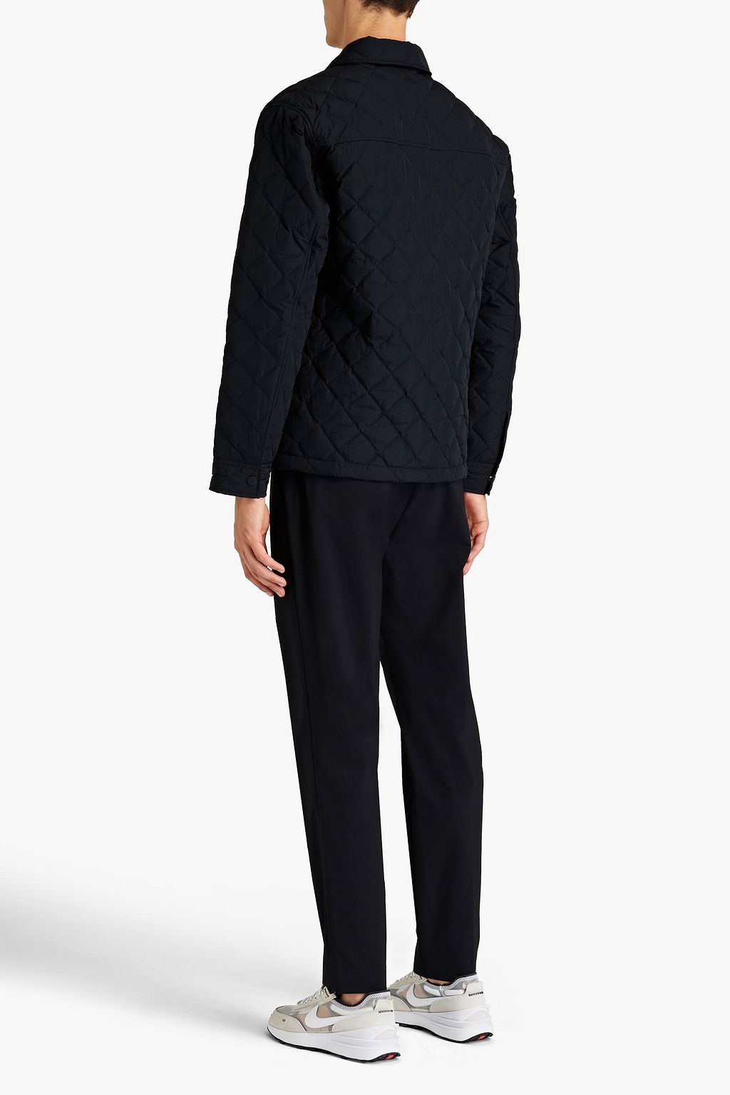 THEORY Quilted shell down jacket