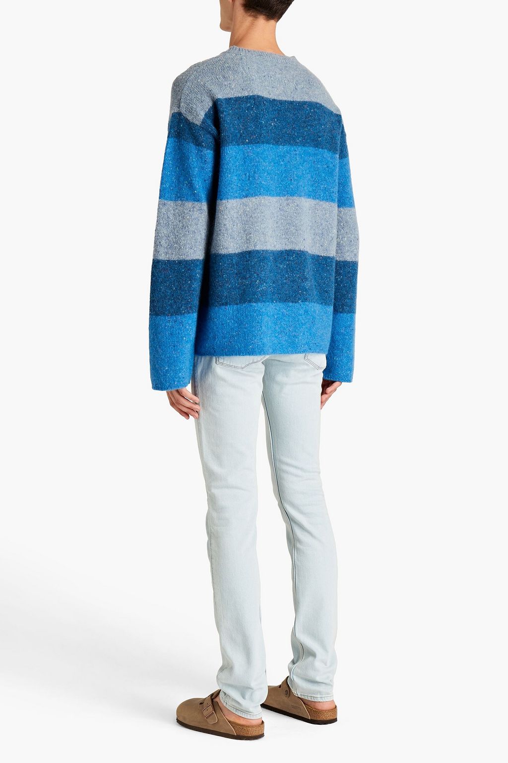 ACNE STUDIOS BLÅ KONST Jeans mit schmalem Bein aus ausgewaschenem Denim