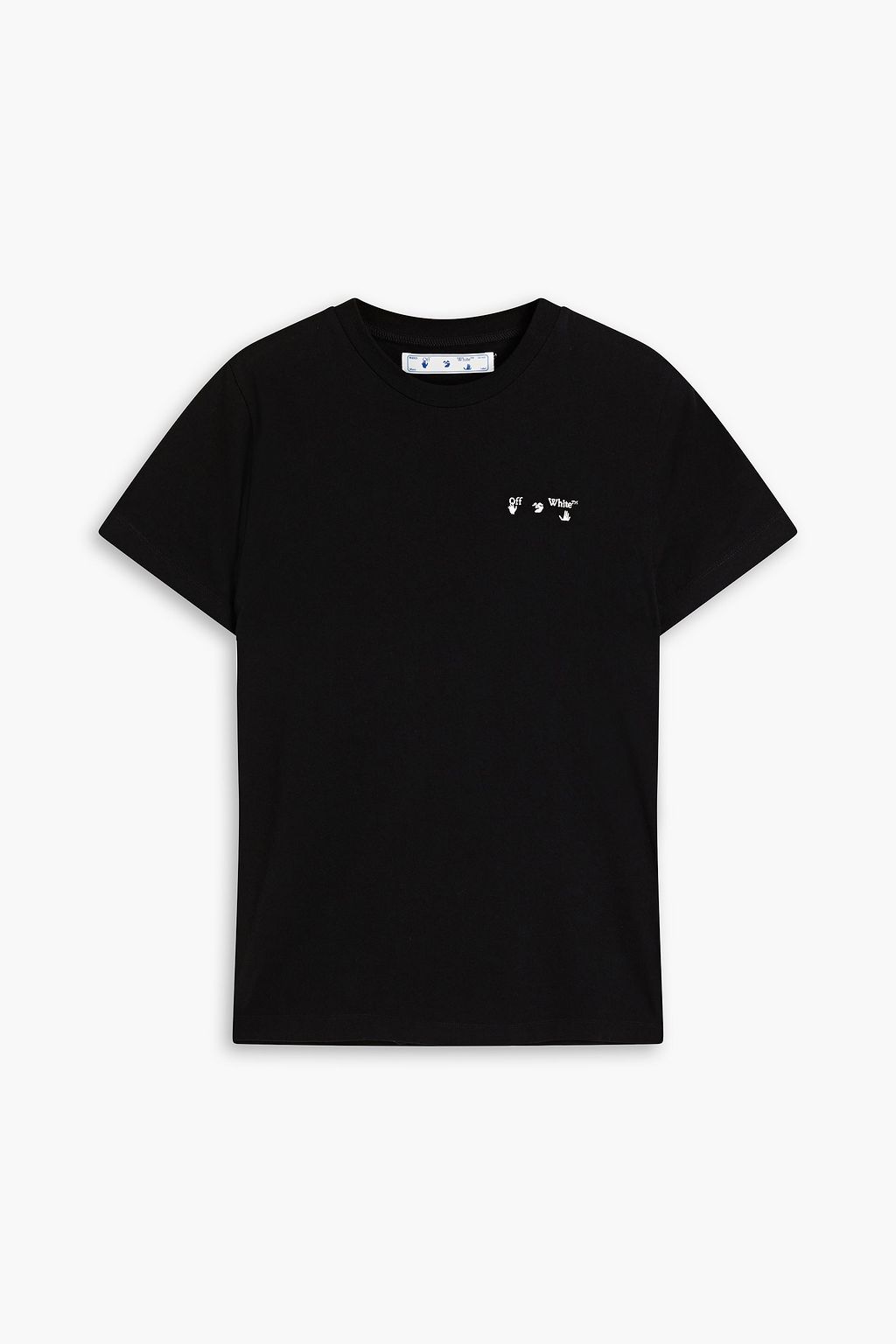 theoutnet.com | Logo-embroidered cotton-jersey T-shirt
