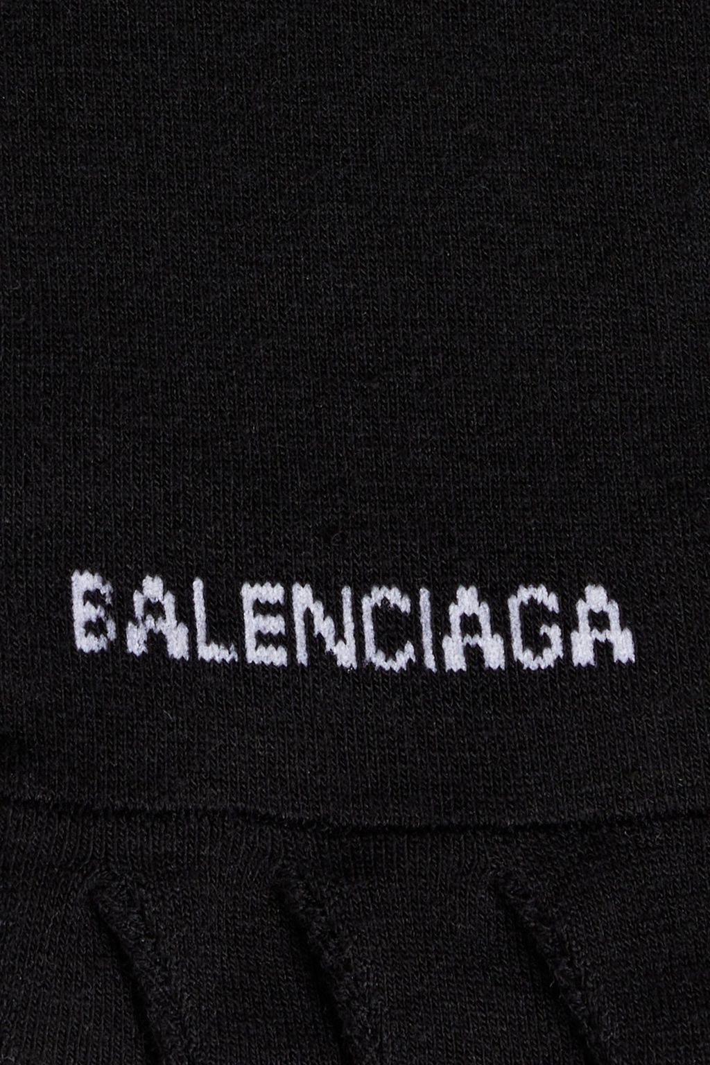 BALENCIAGA Jacquard-knit socks