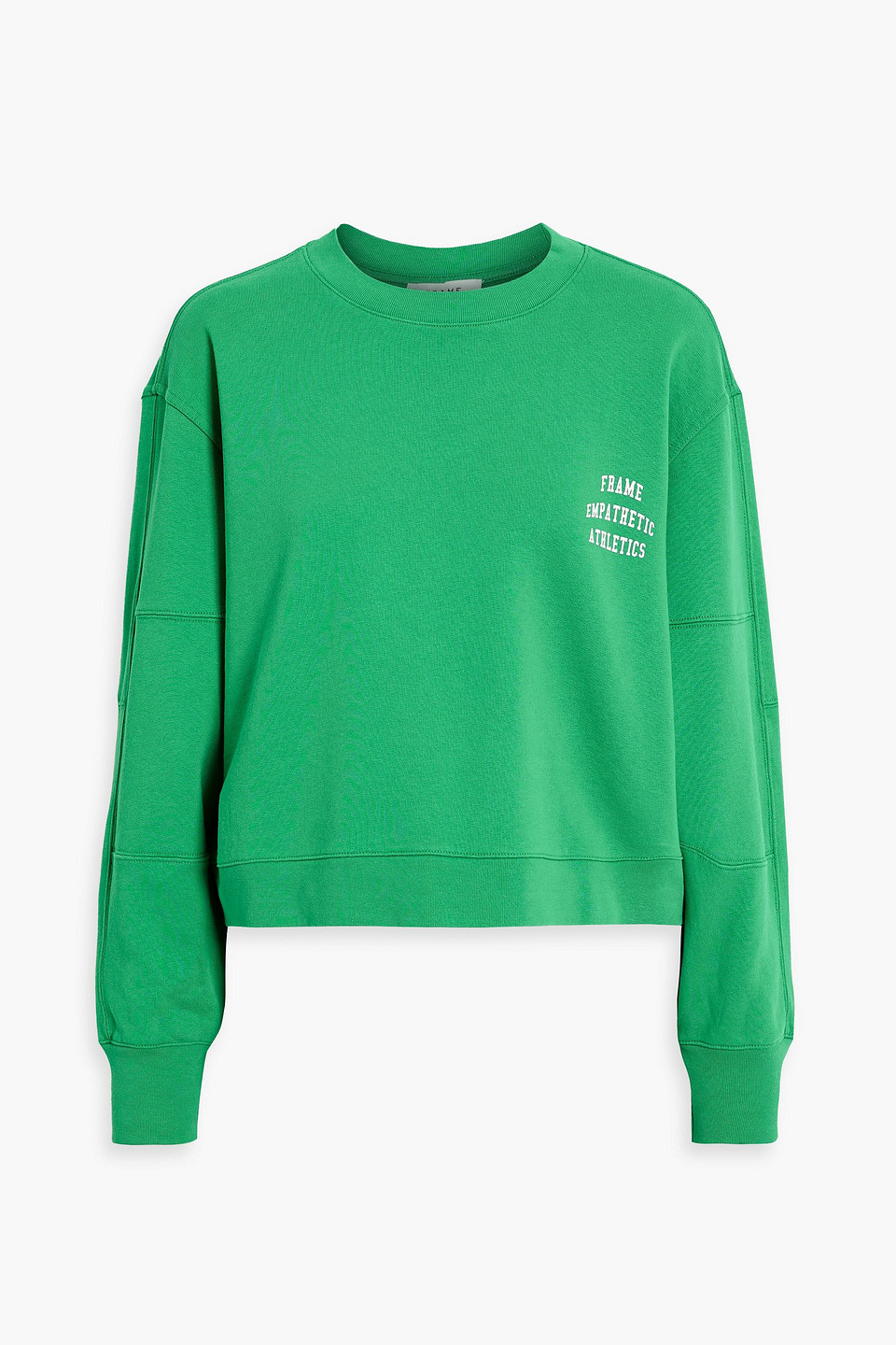 Frame Crewneck Empathetic Athletes Sweatshirt In Green