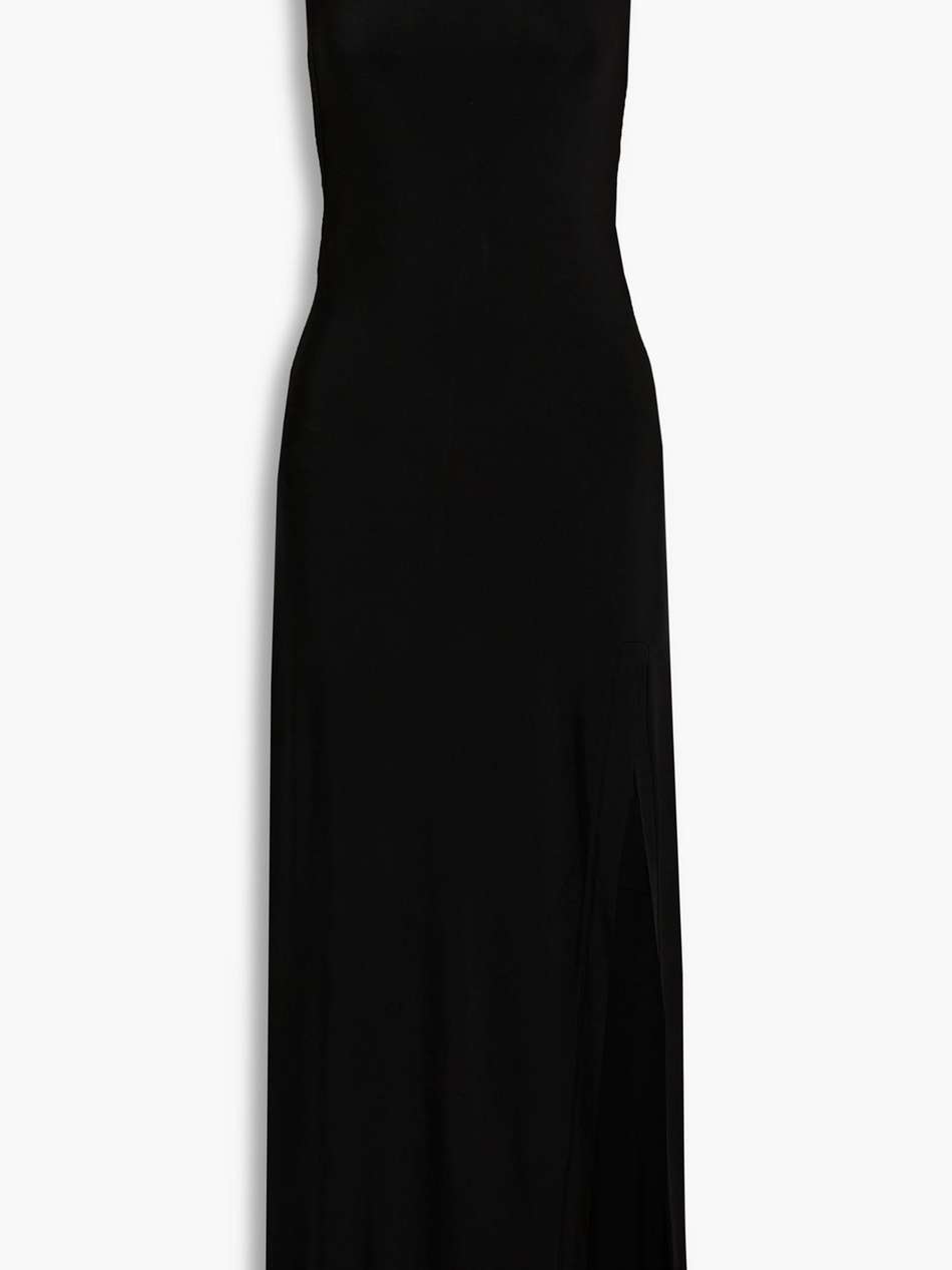 jersey midi dress