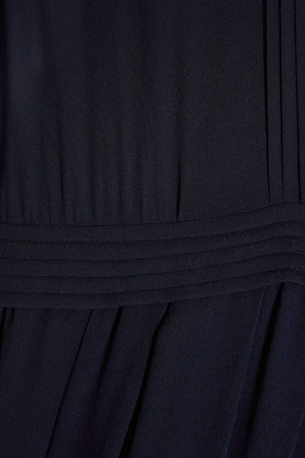 MAX MARA Gathered chiffon gown