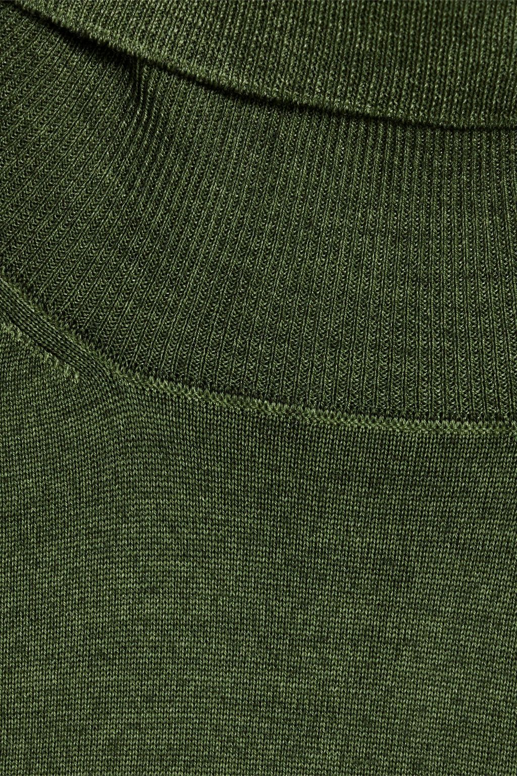 PESERICO Mélange wool turtleneck sweater