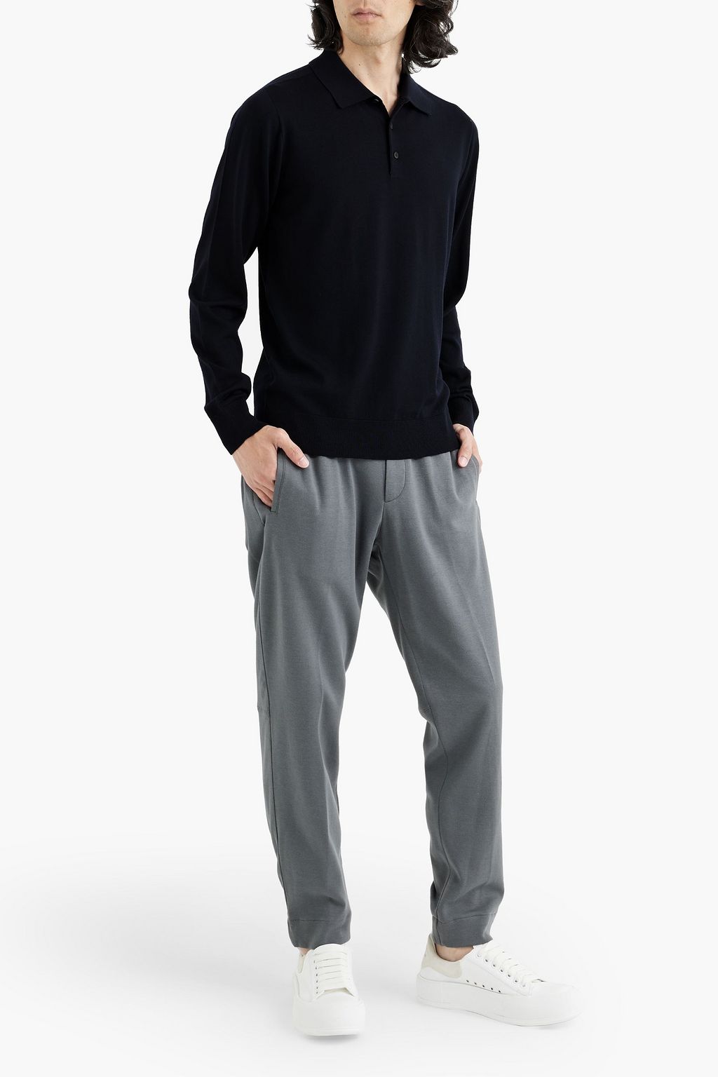 PESERICO Wool polo sweater