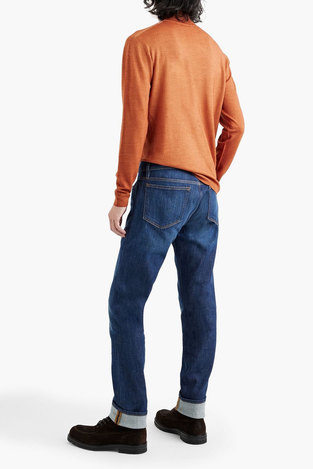 PESERICO Mélange wool turtleneck sweater