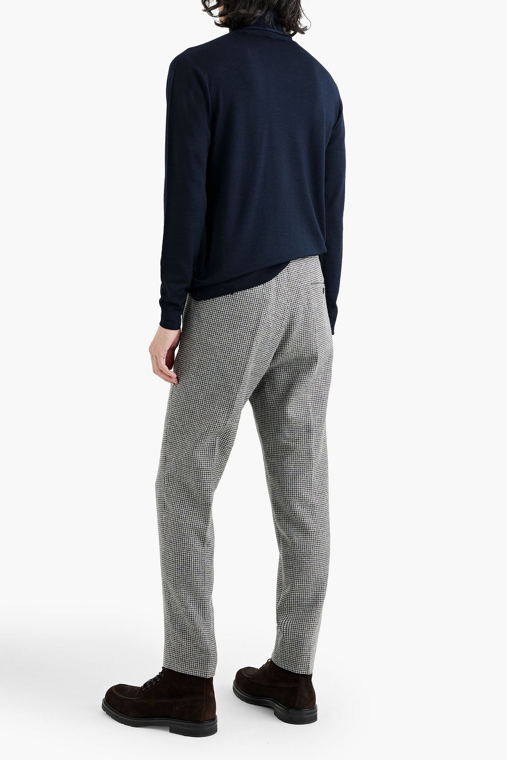 PESERICO Mélange wool turtleneck sweater