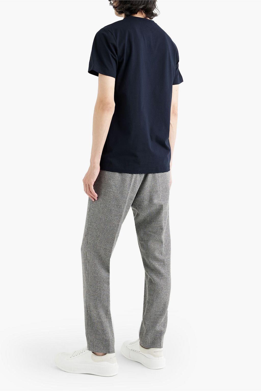 PESERICO Printed cotton-jersey T-shirt