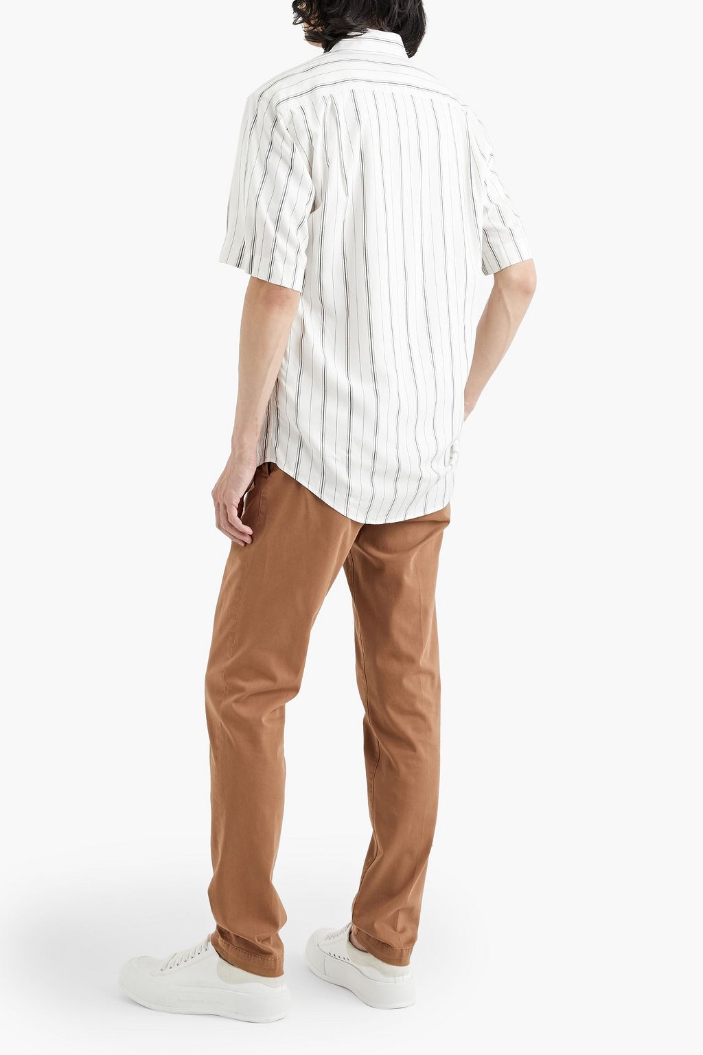 PESERICO Cotton-blend twill chinos