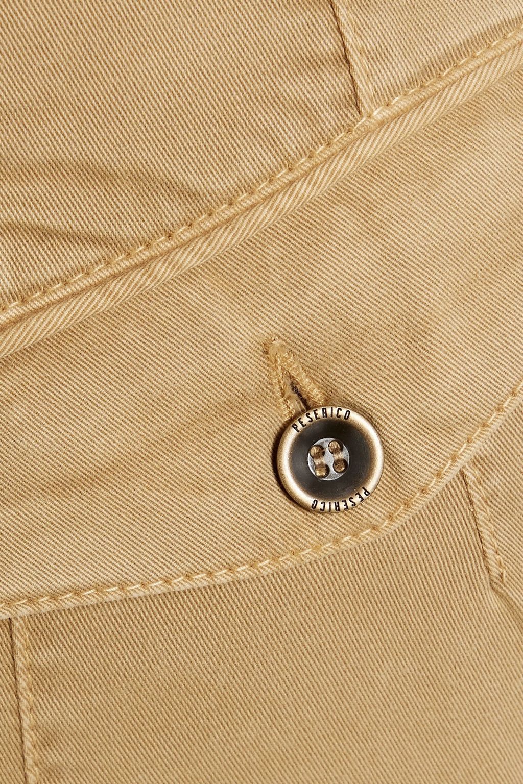 PESERICO Cotton-blend twill chinos