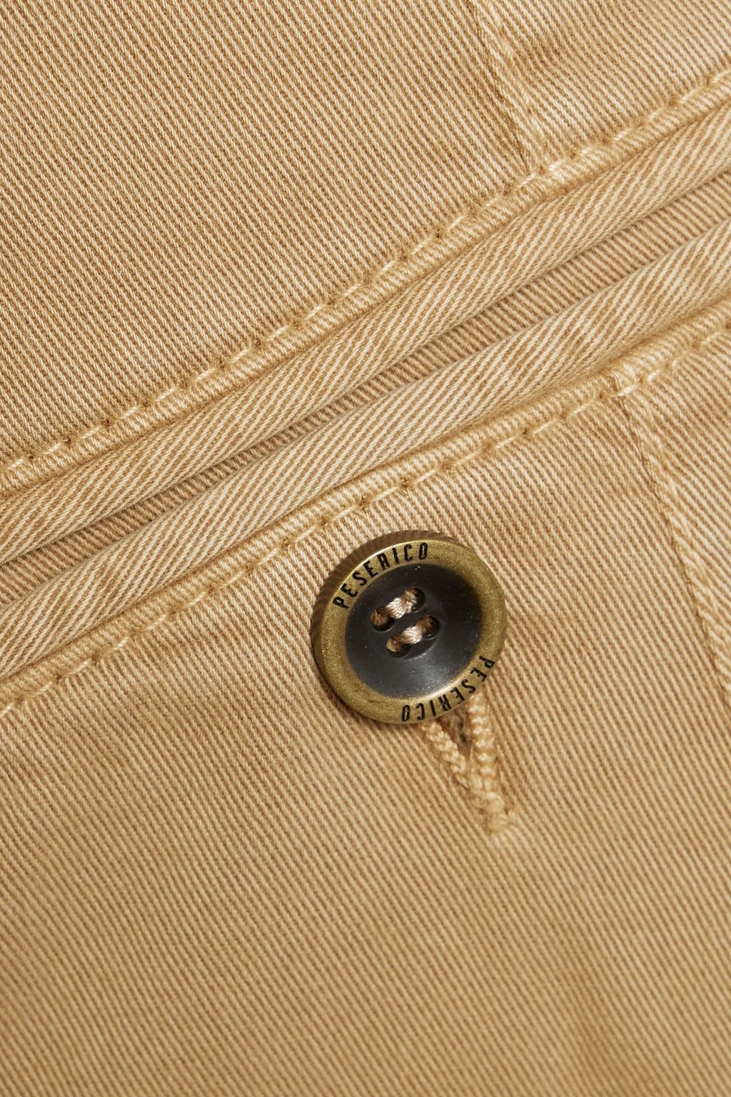 PESERICO Cotton-blend twill chinos