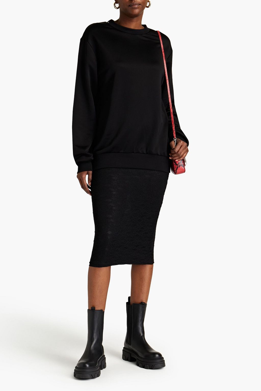 DOLCE&GABBANA French cotton-terry sweatshirt
