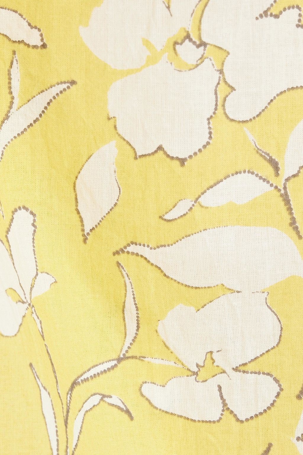VELVET BY GRAHAM & SPENCER Idette gathered floral-print cotton top