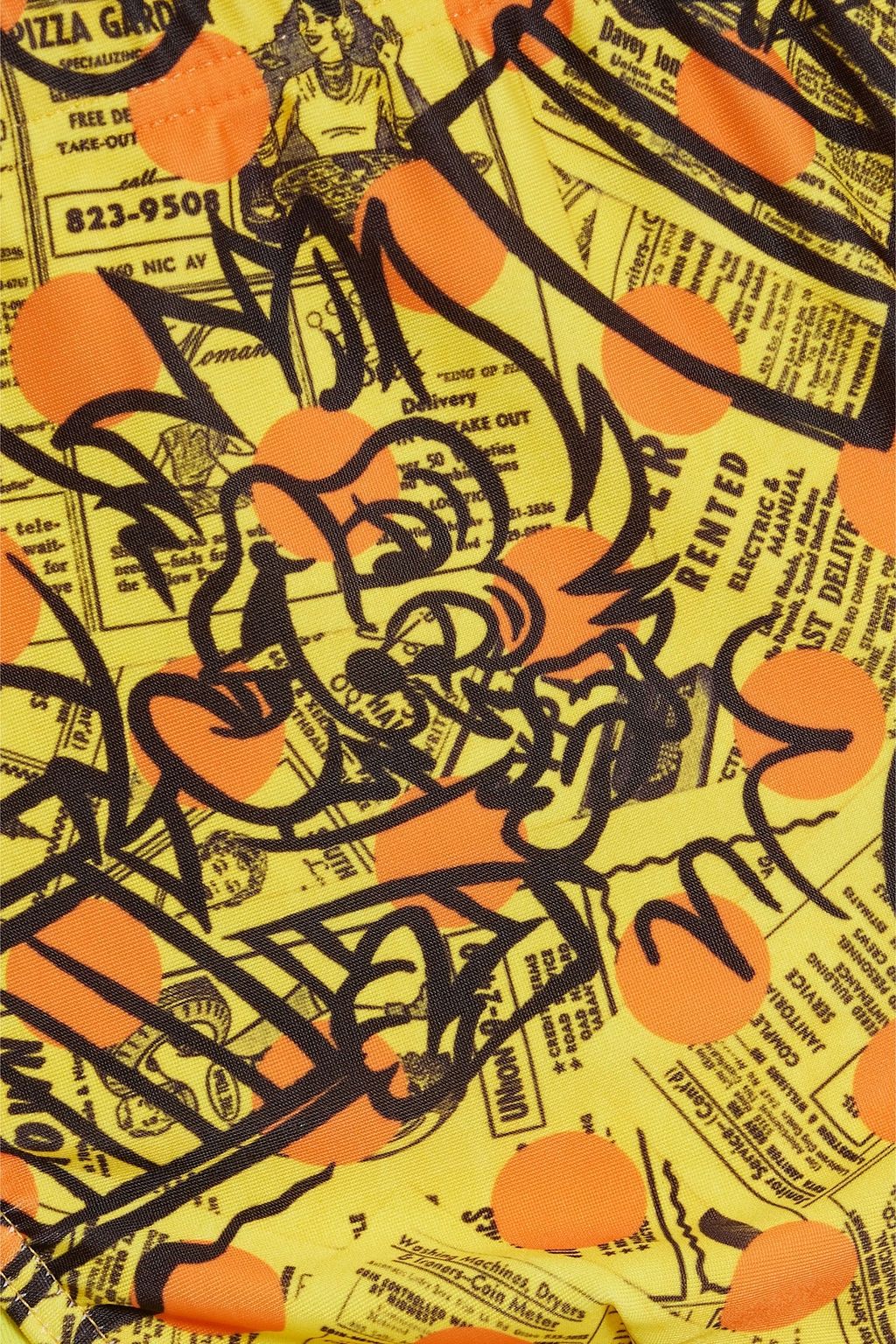 MOSCHINO Printed swim briefs